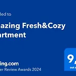 Fresh&cozy Apartment, Parking Free, 15 Min Walk To Center Apartmán *