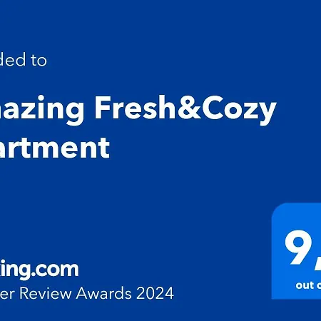 Fresh&cozy Apartment, Parking Free, 15 Min Walk To Center 公寓 *